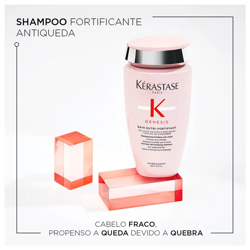 K Rastase Shampoo Genesis Bain Nutri Fortifiant Cabelos Queda